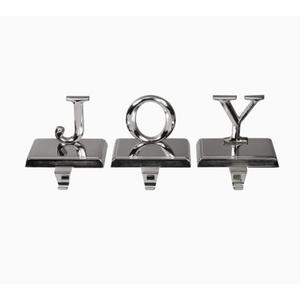 Joy - Juego de 3 Soportes Metálicos para Calcetines de Navidad con Letras, Accesorios de Mesa, Artesanía Metálica, Diseños Personalizados Hechos a Mano, Colgador de Calcetines - Product Image 5