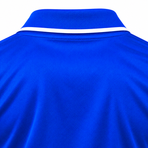 Phi Beta Sigma <b>Royal</b> <b>Blue</b> Men <b>Polo</b> <b>Shirt</b> Short Sleeve Embroidered Crest Contrast Side Panel Collared Performance Casual Top - Product Image 6