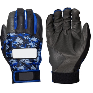 Professional Manufactured High Quality <b>Baseball</b> Batting Gloves Leather/Polyester/Rubber Ambidextrous Hook Loop Closure - Product Image 4
