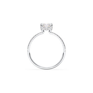 Bagues solitaires REYES personnalisées en argent sterling 925 avec moissanite certifiée GRA pour femmes, bijoux de luxe pour mariage ou anniversaire - Product Image 6