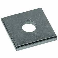 Rondelle carrée plate en acier robuste pour machines de construction et applications structurelles - Product Image 3