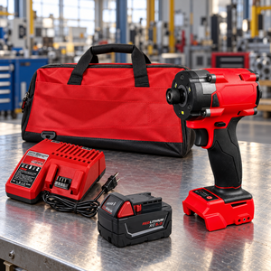 Juego Completo de Destornilladores con Batería de Iones de Litio de 5 Ah, Kit de Herramientas con Cargador, Destornillador de Impacto de Alta Velocidad, Garantía de 12 Meses, Modelo 75 - Product Image 1