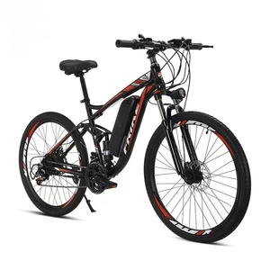 Bicicleta Eléctrica con Motor Trasero sin Escobillas de 250W, Neumático de 26 Pulgadas, Batería de Litio de 36V 8AH, Doble Suspensión y Doble Freno de Disco - Product Image 5