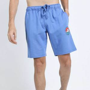 Pantalones Cortos Elásticos de Cintura Alta para Hombre, Estilo Urbano, Tela Oxford de 240g, Tejido 100% Algodón, Transpirable, Resistente al Viento, Ecológico, de Secado Rápido - Product Image 1