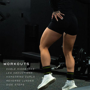 High Quality Neoprene Padding <b>Ankle</b> Straps Best Fitness Workout Protection Wholesale Unisex Weightlifting Anklets - Product Image 5