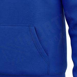 Sudadera con Capucha de Algodón Premium para Hombre, Oversize, con Bolsillos Canguro, Conjunto de Sudadera y Pantalón a Rayas, Ropa Urbana al por Mayor - Product Image 5