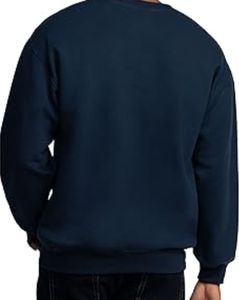 Sudadera Moderna para Parejas, Diseño Color Block Básico, Mezcla de Algodón - Product Image 4