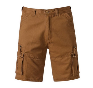 2026 OEM Factory Price <b>Men</b> Custom <b>Pattern</b> Style With Single Buttons <b>Short</b> Casual <b>Men</b> Cargo <b>Shorts</b> - Product Image 2
