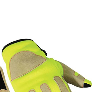 Gants de mécanicien à adhérence extrême, noirs et jaunes, haute performance, durables, protecteurs et renforcés pour hommes et femmes - Product Image 5