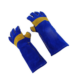 Hot Selling Welding <b>Gloves</b> High Quality Protective Fire Resistance Welding <b>Gloves</b> Made In Pakistan - Product Image 2