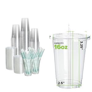 เป็นมิตรกับสิ่งแวดล้อม ทนทาน ผลิตจาก PET/PLA ย่อยสลายได้ รีไซเคิลได้ ใช้แล้วทิ้ง ป้องกันการรั่วซึม ใช้กับช่องแช่แข็งได้ ปราศจากสาร BPA และ PFAS บรรจุ 50 ชิ้น ทันสมัย - Product Image 1