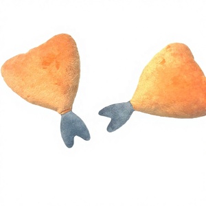 Plush Fish Tail Drumstick <b>Toy</b> Soft Stuffed Chicken Leg Plush for Kids & Pets Cute Simulation Food Plush - Product Image 2
