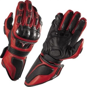 Guantes de Carreras Personalizados de Cinco Dedos, Guantes Largos de Invierno para Motocicleta, de Cuero, con Calefacción, Protección de Nudillos de Carbono, Impermeables - Product Image 4