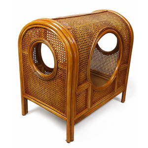 Camas para mascotas de la más alta calidad, hechas a mano, de ratán, cesta para gatos, casa para perros tejida para interiores. - Product Image 4