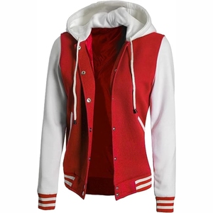 Chaqueta Universitaria Premium Personalizada, Chaqueta Letterman con Cuerpo de Lana, Mangas de Cuero y Puños Acanalados, Chaqueta de Béisbol Universitaria, Proveedor OEM ODM - Product Image 1