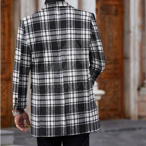 Manteau long en laine pour homme, professionnel, pour l'hiver, chaud, formel, en vente - Product Image 6