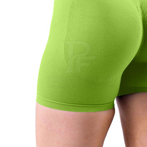 2026 Latest Design Women's Casual Skinny Mid Elastic Waist <b>Booty</b> Scrunch Shorts Breathable High Quality Eco-Friendly Top Selling - Product Image 4