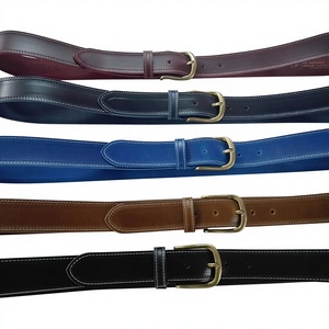 Wholesale Vintage Cow Hide Leather Belts Steel Pin Buckle Heat-Transfer Printed Solid Eco-Friendly Waterproof Heavy Duty Custom - Product Image 6