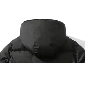 Blouson matelassé vintage pour homme, grande taille, en toile écologique, respirant, léger, imperméable, 80 % duvet, avec fermeture éclair - Product Image 3