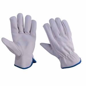 Gants de travail en cuir de vachette grainé de qualité supérieure, protection des mains pour la sécurité industrielle, gants robustes pour activités de plein air - Product Image 2