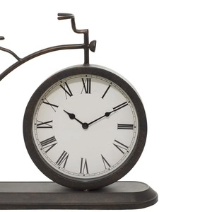 Cycle Shape <b>Table</b> <b>Clock</b> Modern Artistic Desk <b>Clock</b> Unique Design For Home Office Decor Decorative Timepiece And Gift Item - Product Image 3