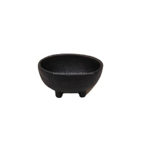 Quemador de resina de incienso de hierro, quemador de carbón en Color negro hecho a mano, para decoración del hogar - Product Image 1