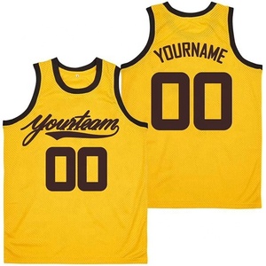 Ropa deportiva 2025 mejor material 100% poliéster Diseño personalizado con camiseta de baloncesto de diferentes colores para hombres. - Product Image 1