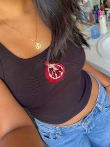 Top bordado a mano con cuentas de semillas y diseño floral, top de moda con bordado de cuentas y trabajo de cuentas de semillas coloridas - Product Image 2