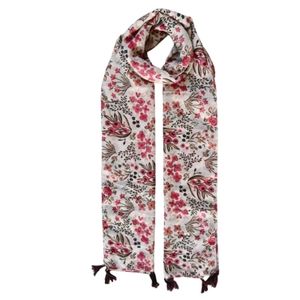 Pañuelo de Poliéster Estampado para Mujer, 50x180 cm, Ligero, Sin Arrugas, Suave, Tipo Dupatta - Product Image 1