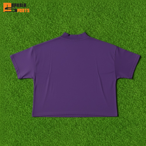 เสื้อยืดถักทรงครอปแบบสั่งทำพิเศษ ทรงปกติ ผ้าฝ้าย 100% เนื้อหนา ไหล่ตก ยูนิเซ็กซ์ สกรีนโลโก้ตามสั่ง สไตล์สตรีทแวร์ - Product Image 6