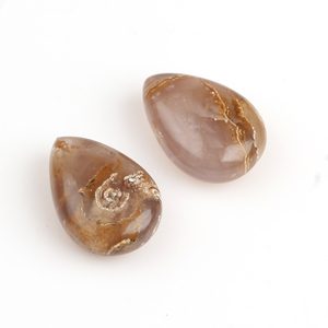 Jaspe Natural Marrón de Primera Calidad, Forma de Pera de 10x14 mm, Gema Suelta Tipo Briolette, Suministros para la Fabricación de Joyería DIY - Product Image 1