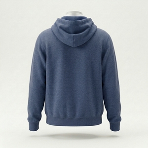 Sweat-shirt unisexe à capuche zippé en polaire douce, personnalisable, pour usage quotidien décontracté - Product Image 4