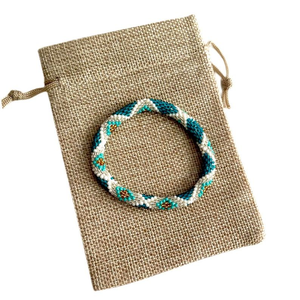 Pulsera de Cuentas Hecha a Mano Estilo Boho Chic para Mujer, Elegante Regalo de Joyería para Bodas y Fiestas - Product Image 1