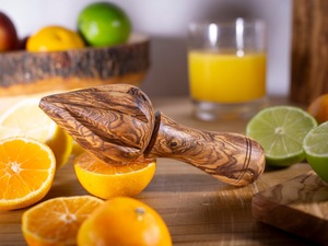 Wooden Manual Lemon Reamer Juicer Dishwasher Safe <b>Kitchen</b> <b>Accessory</b> - Product Image 2