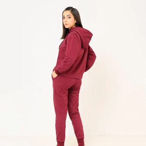 Conjunto Deportivo Casual de Moda para Mujer, de la Mejor Calidad 2026, para Adultos, Mangas Largas, con Logotipo y Diseño Personalizados, OEM - Product Image 2