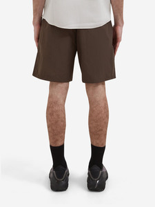 Pantalones Cortos de Tela Arrugada Marrón para Hombre, Ligeros, Cintura Elástica, Corte Relajado, Esenciales para el Verano, Ropa Deportiva - Product Image 2