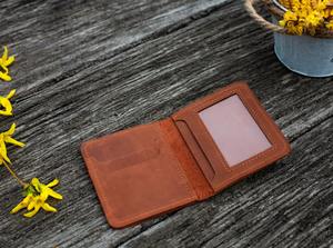 Elegant Minimalist Tactical Pouch Unisex <b>Slim</b> Microfiber Card Holder Front Pocket Thin Compact Stylish Everyday Carry Waterproof - Product Image 2