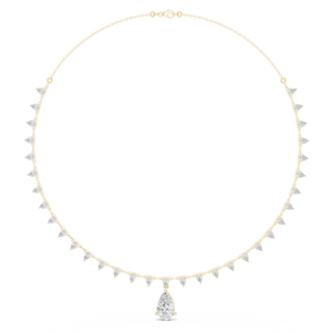 Collier en Moissanite, argent sterling 925 plaqué or, cadeau pour femme, livraison rapide, prix d'usine, pendentif S925 - Product Image 1