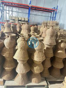 Artisanal Character Rattan Vase Charming Decorative Vase <b>Flower</b> <b>Display</b> And Home Decor - Product Image 6