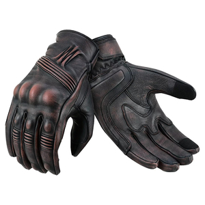 Stylish Mens Biker Gloves Premium Fabric Comfortable Fit Excellent Grip Ideal For Riding Motorcycles And Sports Activities - Product Image 4