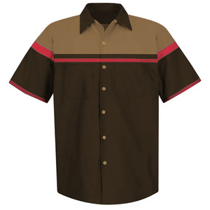 Ropa de Trabajo Unisex, Camisa de Trabajo para Mecánico, Uniformes de Fábrica, Camisas de Trabajo con Cuello de Algodón, Súper Suaves y Reductoras de Estrés - Product Image 5