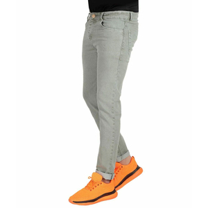 Top Trendy High Quality Casual High Waist Loose Fit <b>Men's</b> Denim Pants Customized Printed Plus Size Wholesale OEM Serviced - Product Image 2