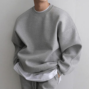 Nouveau sweat-shirt élégant pour femme, couleur et taille personnalisables, sweat-shirt uni / Sweat-shirt col rond chaud pour l'hiver, vente en gros pour femmes - Product Image 5