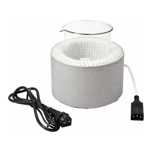 Manta Calefactora de Laboratorio para Vasos, con Revestimiento de Tela, Compatible con Agitador Magnético - Product Image 3
