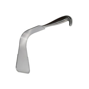 Retractor Abdominal de Hoja Flexible con Curva Fuerte y Mango Fijado, Retractor Quirúrgico Ortopédico de Acero Inoxidable, Instrumento Médico - Product Image 4