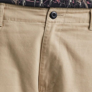 Pantalon cargo pour homme en coton bouclette épais non brossé, chaud, ample, avec revers, style jogger, uni, pour le sport et la gym - Product Image 5