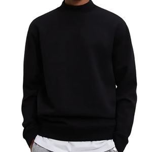 OEM personalizado blanco liso sudaderas de gran tamaño 100% algodón francés Terry gota hombro cuello redondo sudaderas con capucha precio barato - Product Image 5