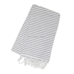 ผ้าขนหนูสปาฮัมมัมตุรกีลายผ้าฝ้ายเป็นมิตรกับสิ่งแวดล้อมขอบฝอยสำหรับโรงแรมและแบรนด์เพื่อสุขภาพ - Product Image 6