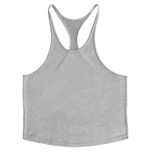 Custom Logo Fitness Workout Muscle Training Tank Top Bodybuilding Quick Dry Gym <b>Vest</b> <b>Stringers</b> for Men - Product Image 5