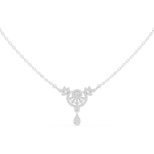 Venta al por mayor S925 plata esterlina Moissanite diamante Vvs D Color Collar para mujer regalo joyería - Product Image 2